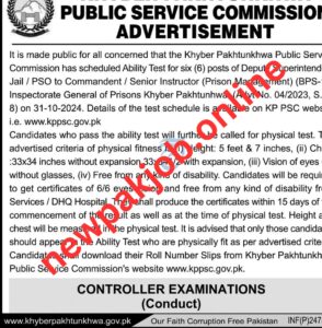 Read more about the article KPK Public Service Commission KPPSC Job Opening Announcement newpakjob.online